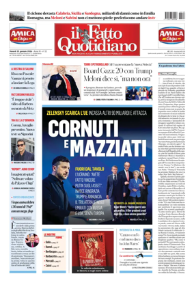 Cover of Il Fatto Quotidiano