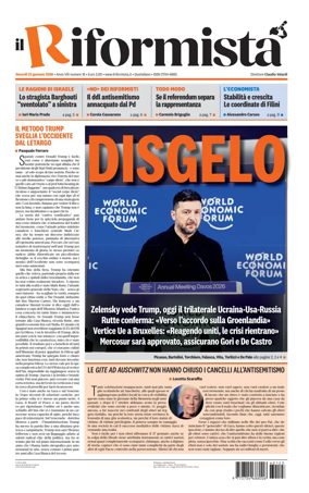 Cover of Il Riformista (Italy)