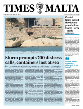 Cover of Times of Malta