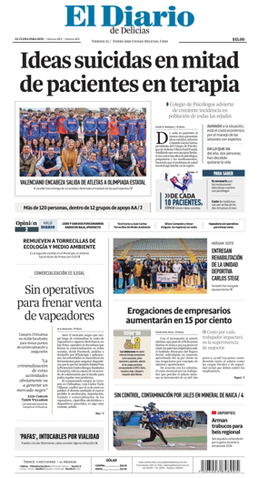 Cover of El Diario de Delicias