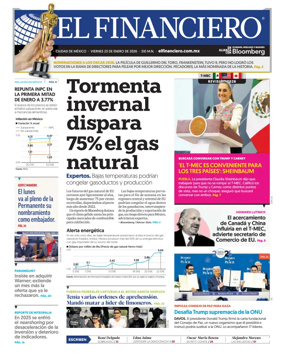 Cover of El Financiero