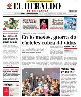 Cover of El Heraldo de Chihuahua