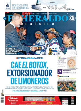 Cover of El Heraldo de Mexico