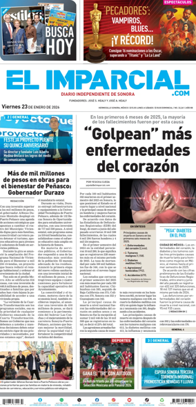 Cover of El Imparcial