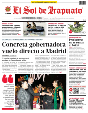 Cover of El Sol de Irapuato