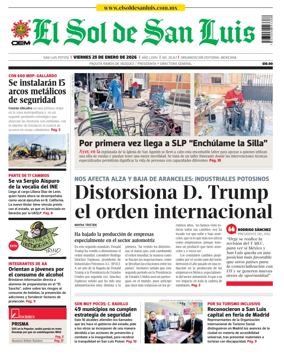 Cover of El Sol de San Luis Potosi