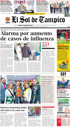 Cover of El Sol de Tampico