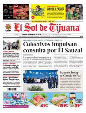 Cover of El Sol de Tijuana