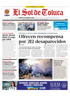 Cover of El Sol de Toluca