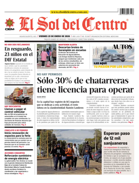 Cover of El Sol del Centro