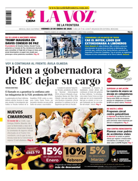 Cover of La Voz de la Frontera