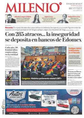 Cover of Milenio Edo de Mexico