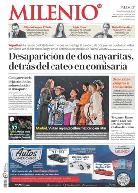 Cover of Milenio Jalisco