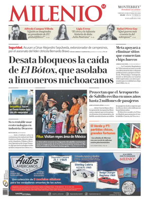 Cover of Milenio Monterrey