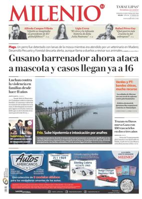 Cover of Milenio Tamaulipas