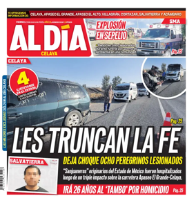 Cover of Periodico Al Dia (Celaya)