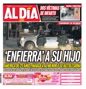Cover of Periodico Al Dia (Leon)