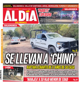 Cover of Periodico Al Dia (Salamanca)