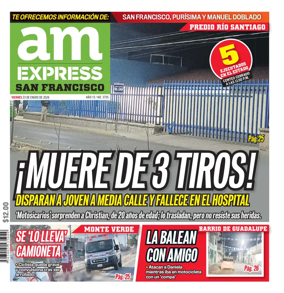 Cover of Periodico AM Express (San Francisco del Ricon)