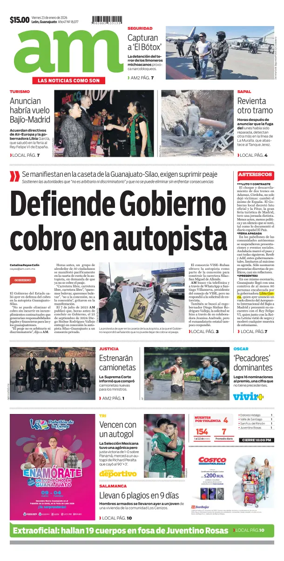 Cover of Periodico AM (Leon)