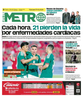 Cover of Publimetro Guadalajara