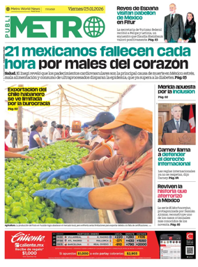 Cover of Publimetro Merida