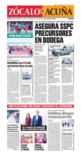 Cover of Zocalo Acuna