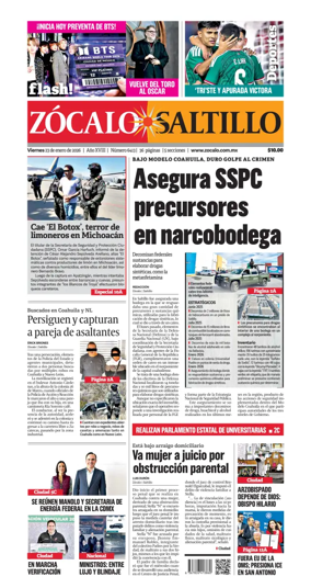 Cover of Zocalo Saltillo