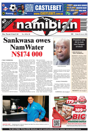 Cover of The Namibian