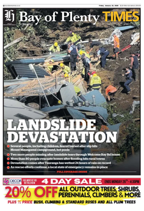 Cover of Bay of Plenty Times