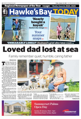 Cover of Hawke's Bay Today