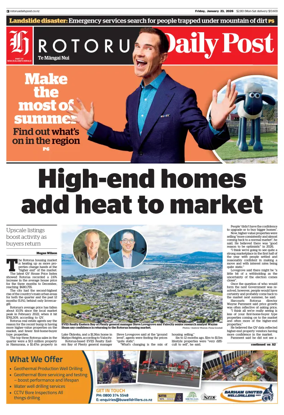 Cover of Rotorua Daily Post