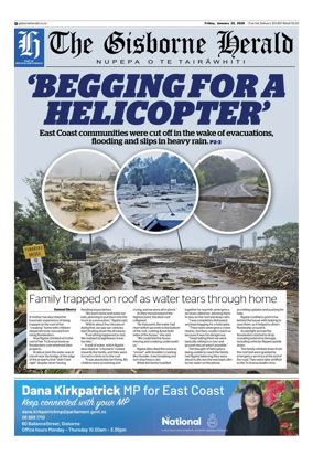 Cover of The Gisborne Herald