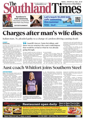 Cover of The Southland Times