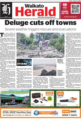 Cover of Waikato Herald