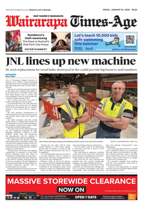 Cover of Wairarapa Times-Age (NZ)