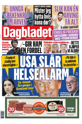 Cover of Dagbladet