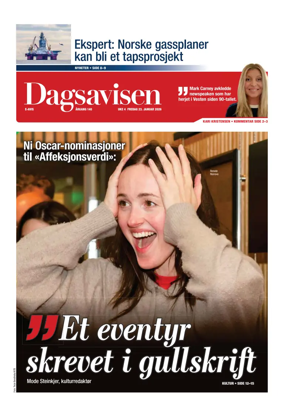Cover of Dagsavisen