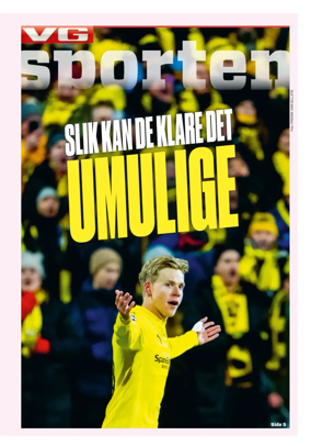 Cover of VG Sporten