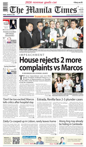 Cover of The Manila Times