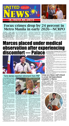 Cover of United News - English Edition