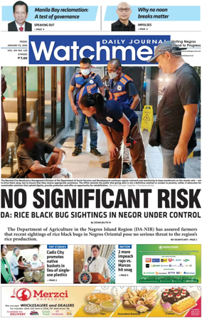 Cover of Watchmen Daily Journal