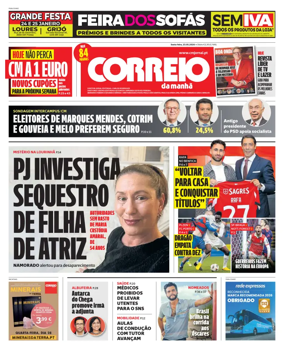 Cover of Correio da Manha