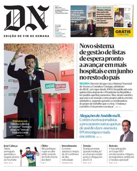 Cover of Diario de Noticias