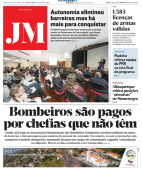 Cover of Jornal Madeira