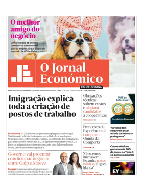 Cover of O Jornal Economico