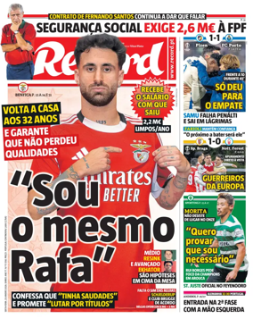 Cover of Record (Portugal)
