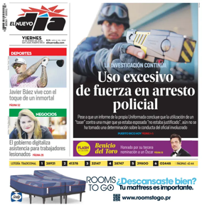 Cover of El Nuevo Dia