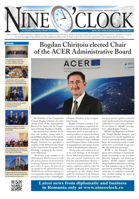 Cover of Nine o clock (Romania) Daily