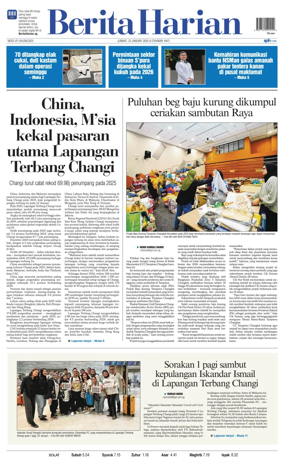 Cover of Berita Harian
